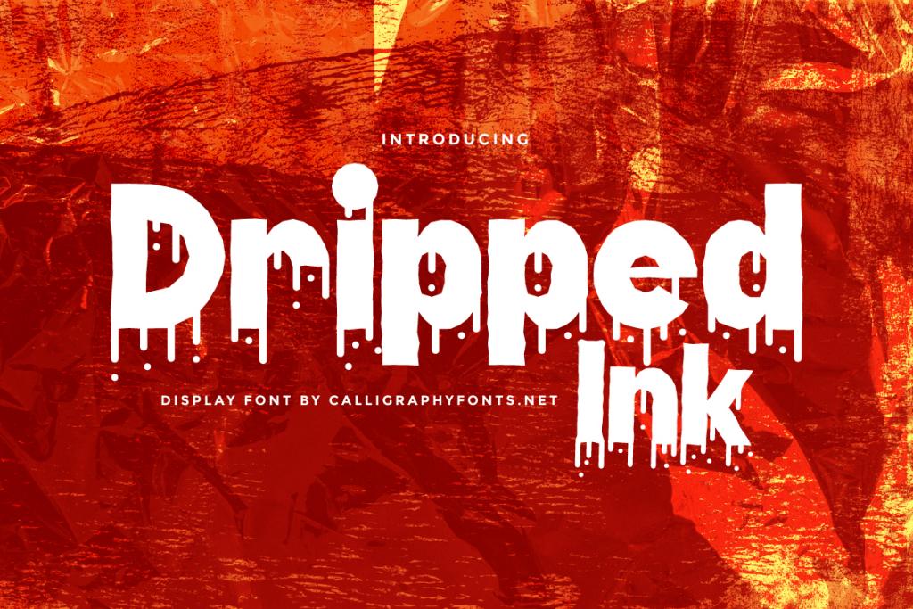 Dripped Ink Demo illustration 2