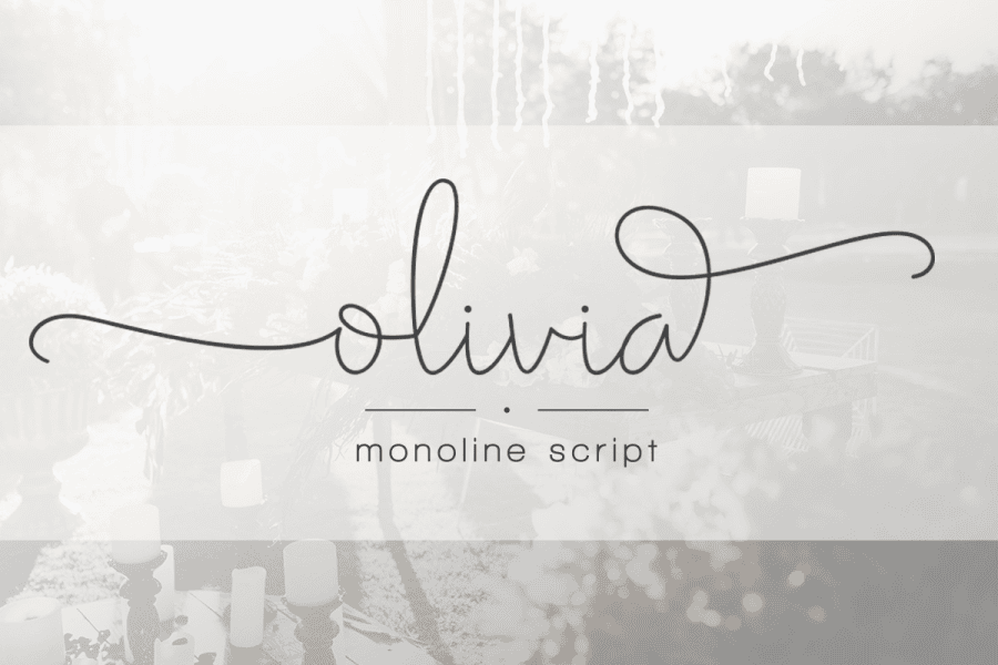 DS Olivia DEMO Font · 1001 Fonts