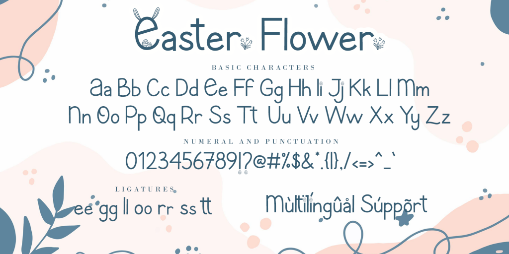 Easter Flower illustration 1