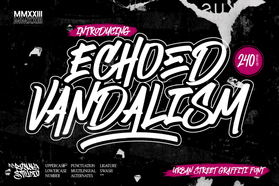 6 Free Expressive, Graffiti, Street Art Fonts · 1001 Fonts