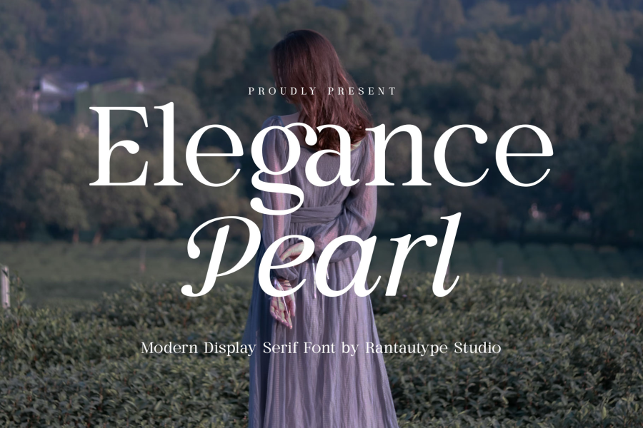 Elegance Pearl Font Family · 1001 Fonts