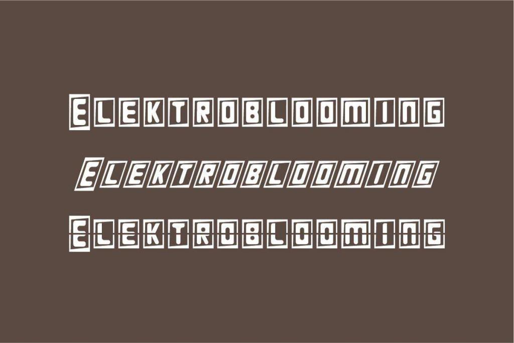Elektroblooming Demo illustration 3