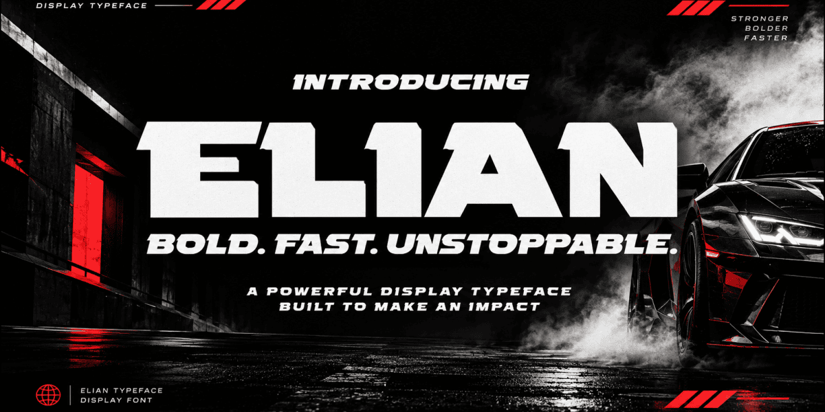 Large Fancy Script Letters Elian Font · 1001 Fonts