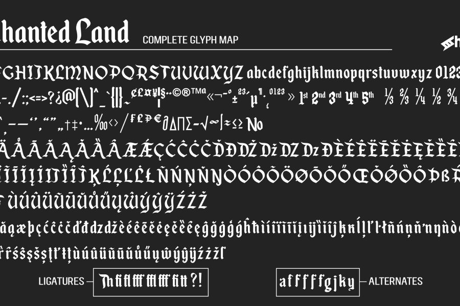 enchanted land font