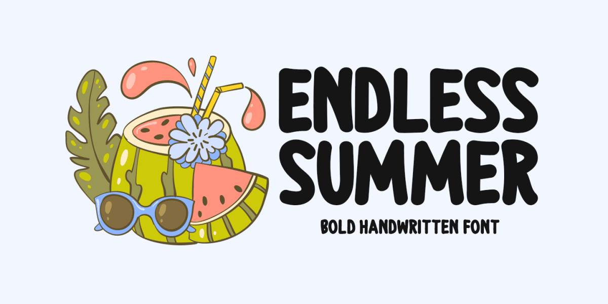 Endless Summer Font · 1001 Fonts