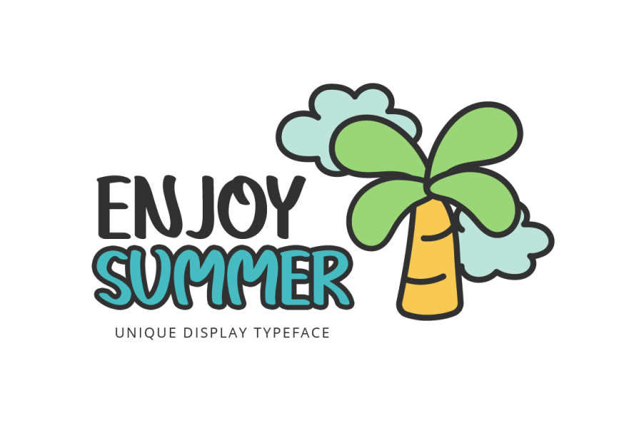 Enjoy Summer Font · 1001 Fonts