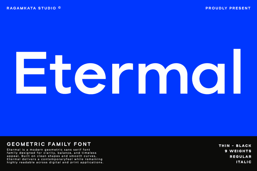 Etermal Demo Font · 1001 Fonts