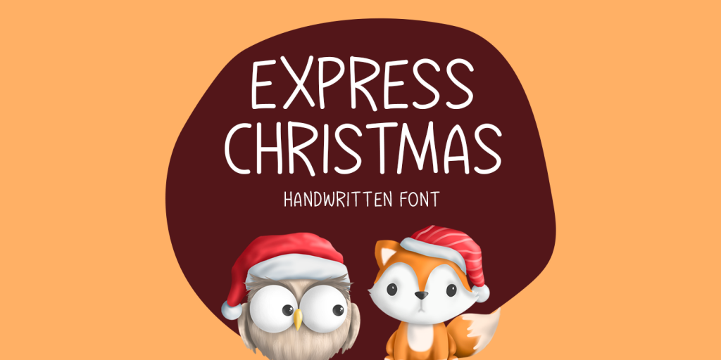 Express Christmas illustration 2