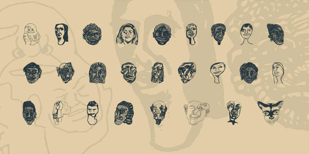 Faces illustration 1