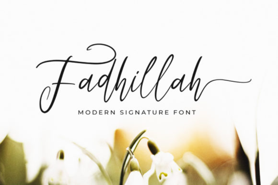 Fadhillah Signature illustration 4