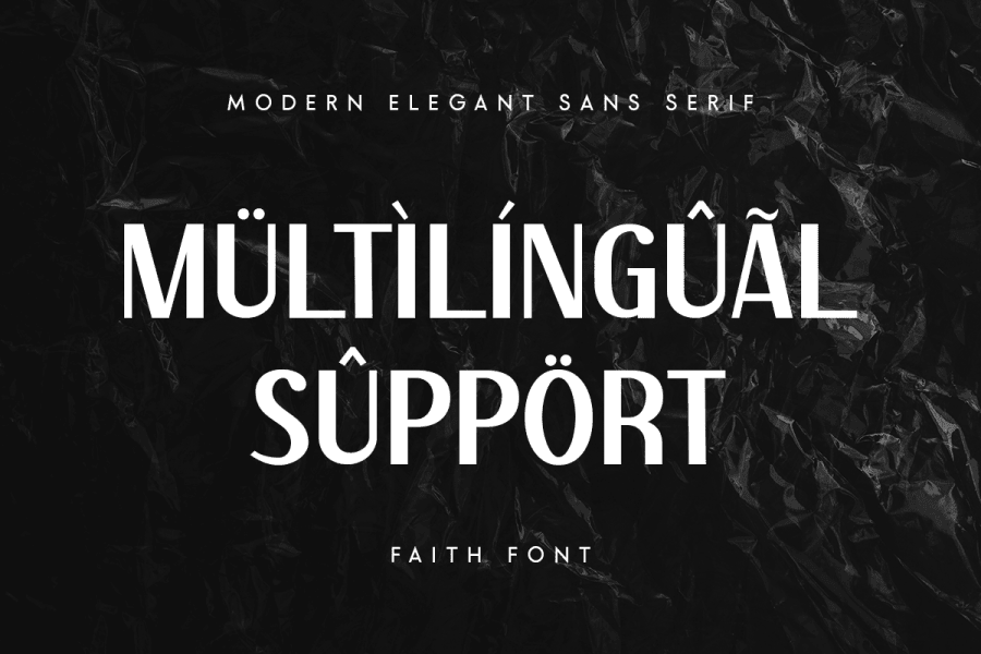 Faith Font · 1001 Fonts