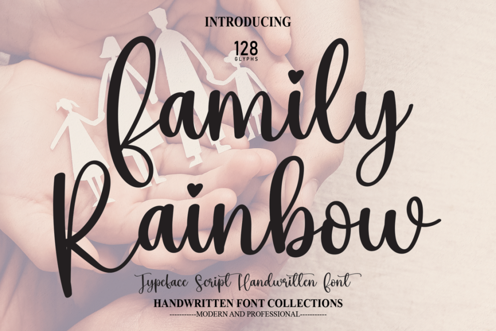 Family Rainbow illustration 2