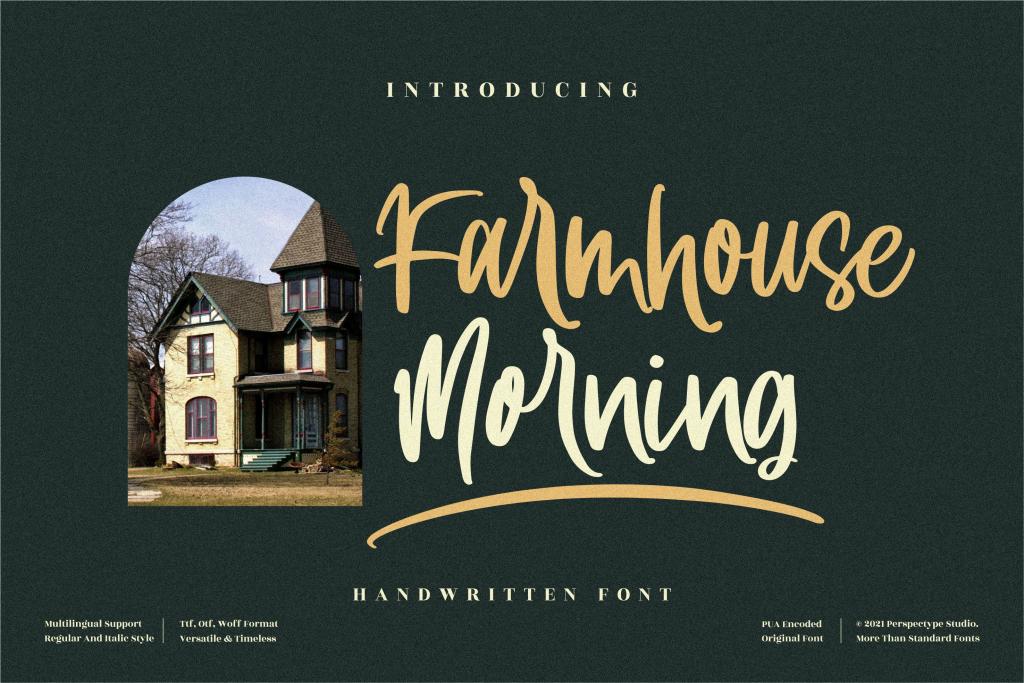 Farmhouse Morning illustration 2