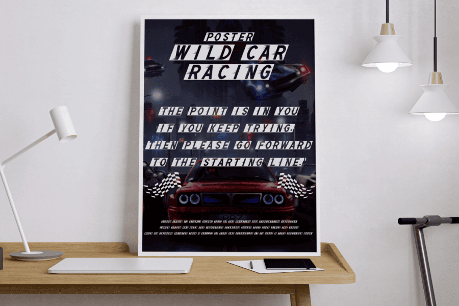 Speed Race Font by NoahType Studio