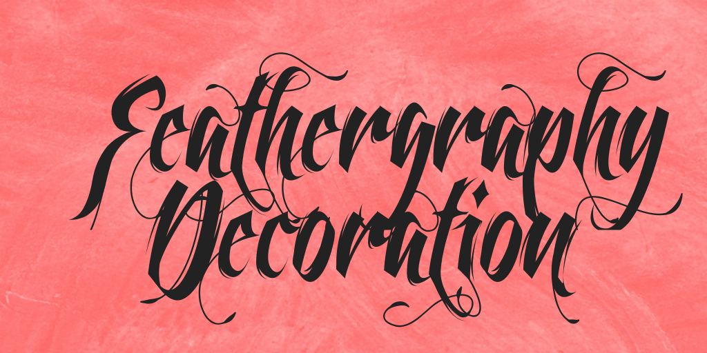 Feathergraphy Decoration illustration 2