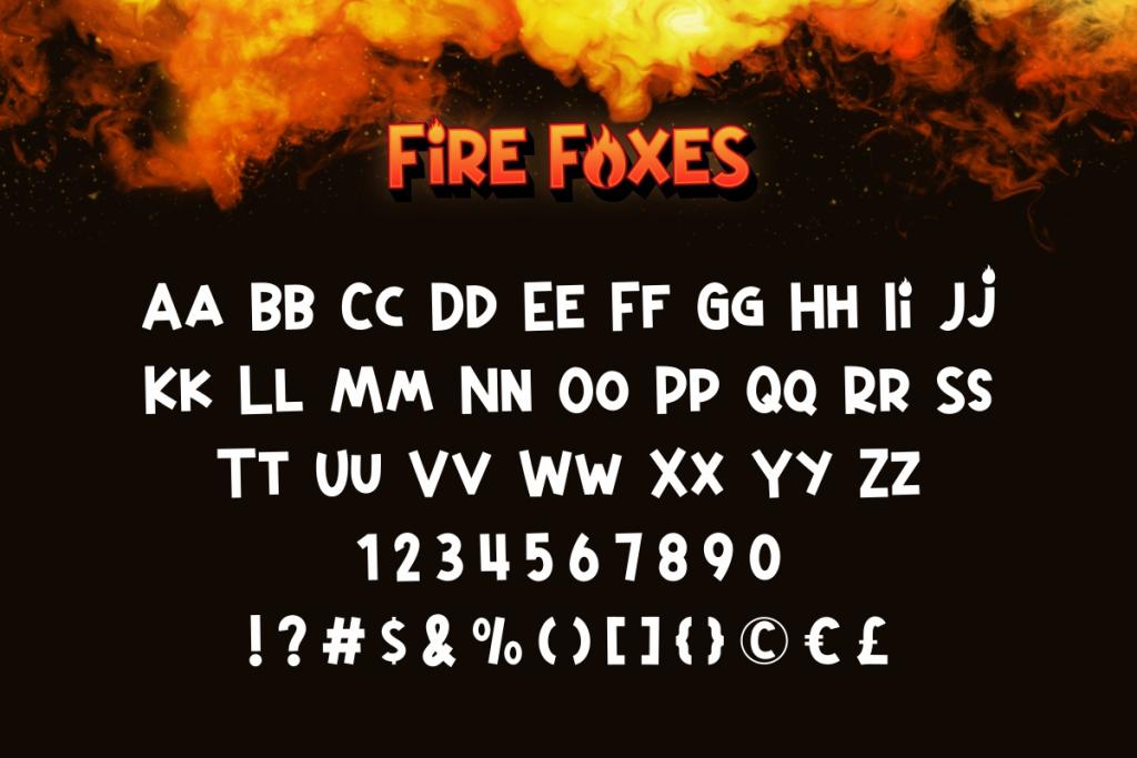 Fire Foxes Demo illustration 5