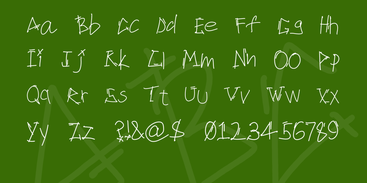 FirstFont Font · 1001 Fonts