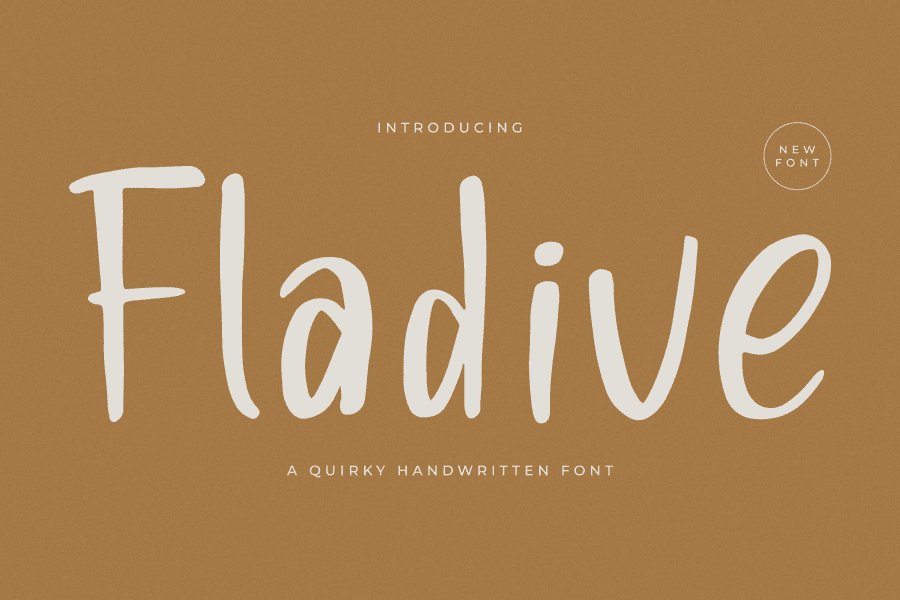 Fladive DEMO VERSION Font Family · 1001 Fonts