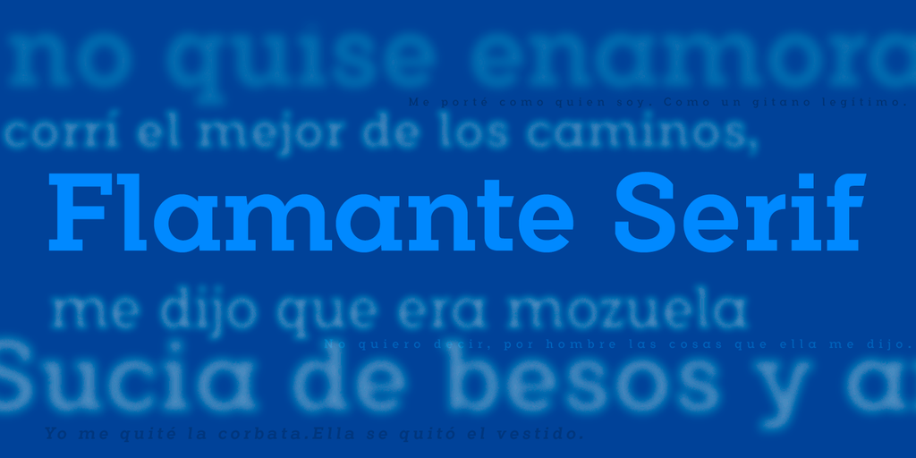 Flamante Serif illustration 3