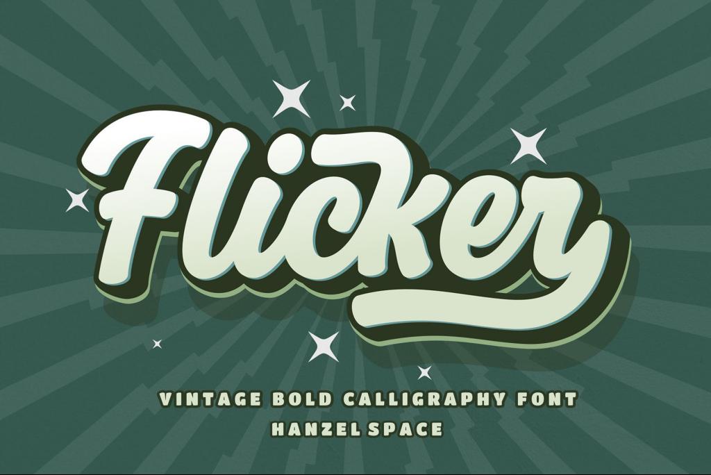 Flicker Calligraphy illustration 3