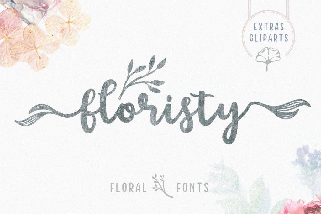 floristy Script illustration 2