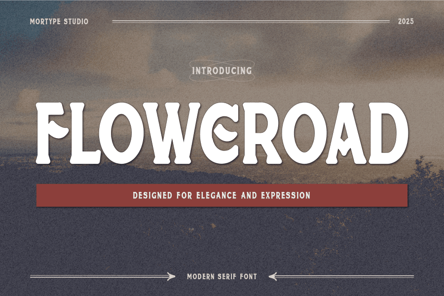 Floweroad Font · 1001 Fonts