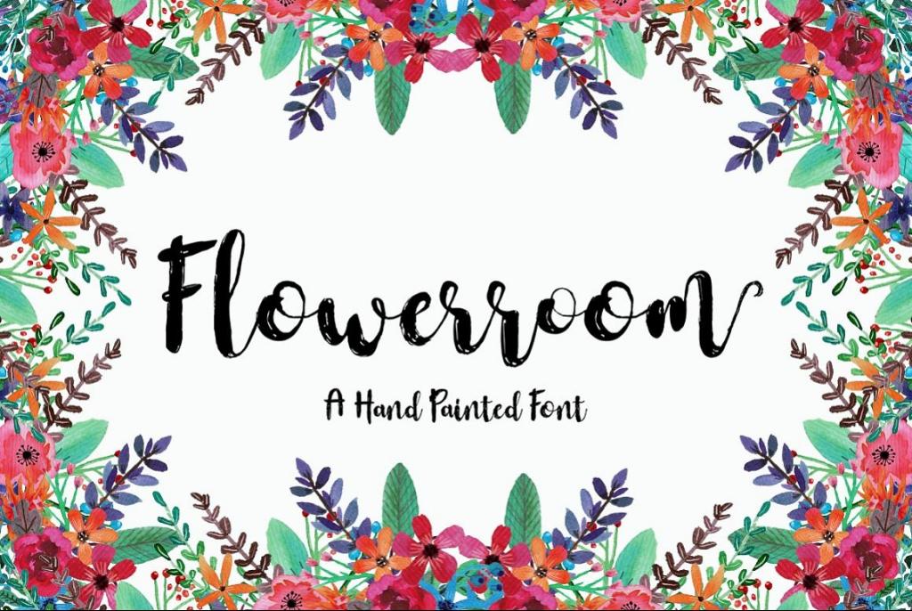 Flowerroom Script illustration 7