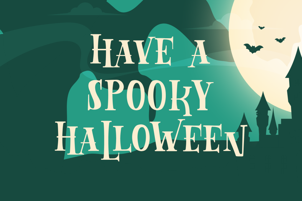 Follower Spooky Font illustration 4