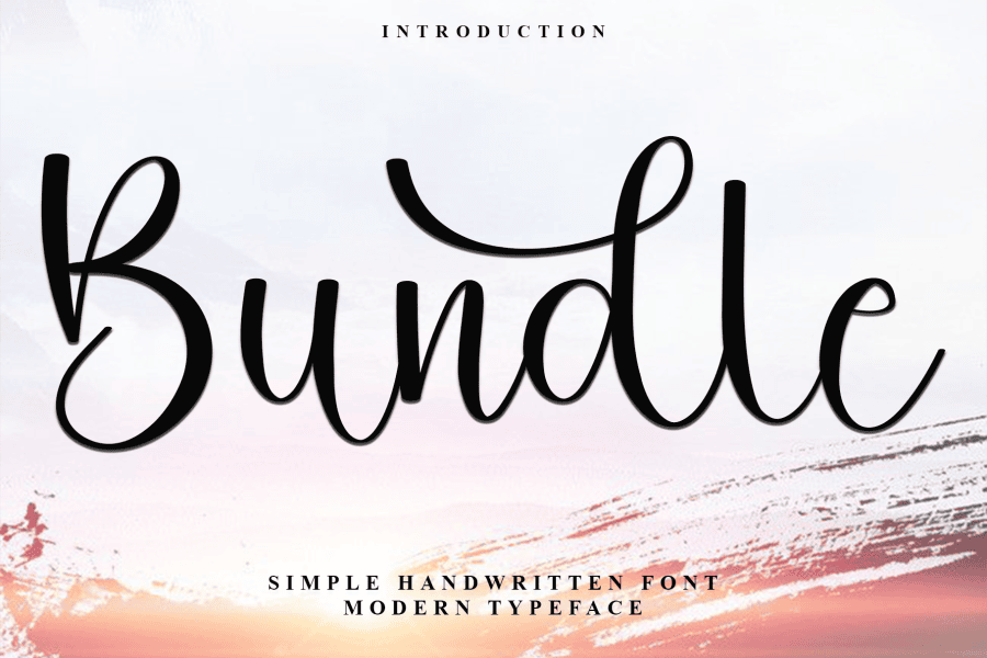 Font Bundle Font · 1001 Fonts