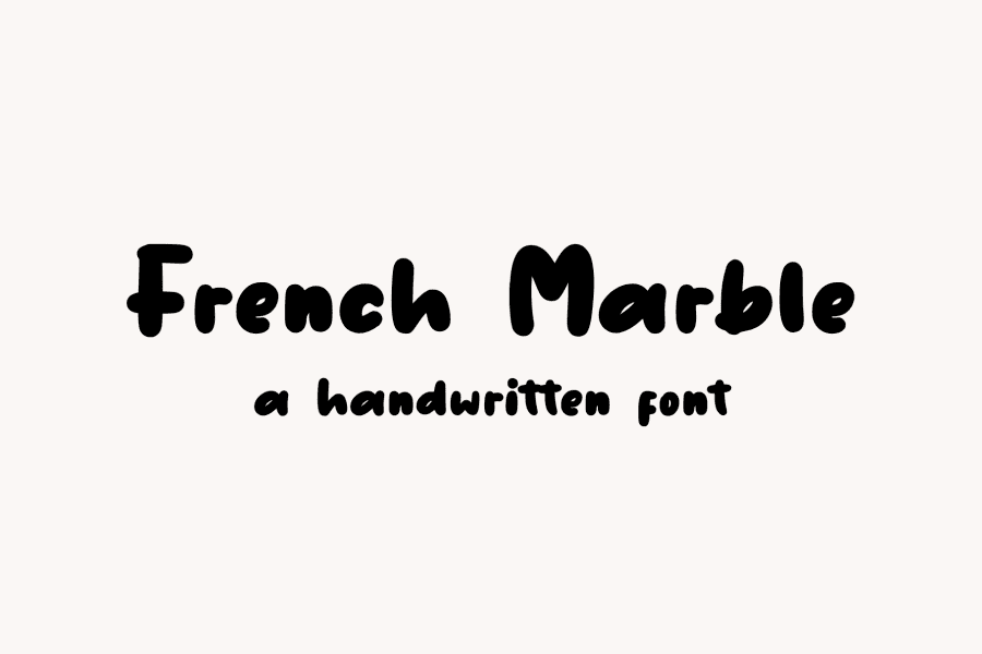 French Marble Font · 1001 Fonts