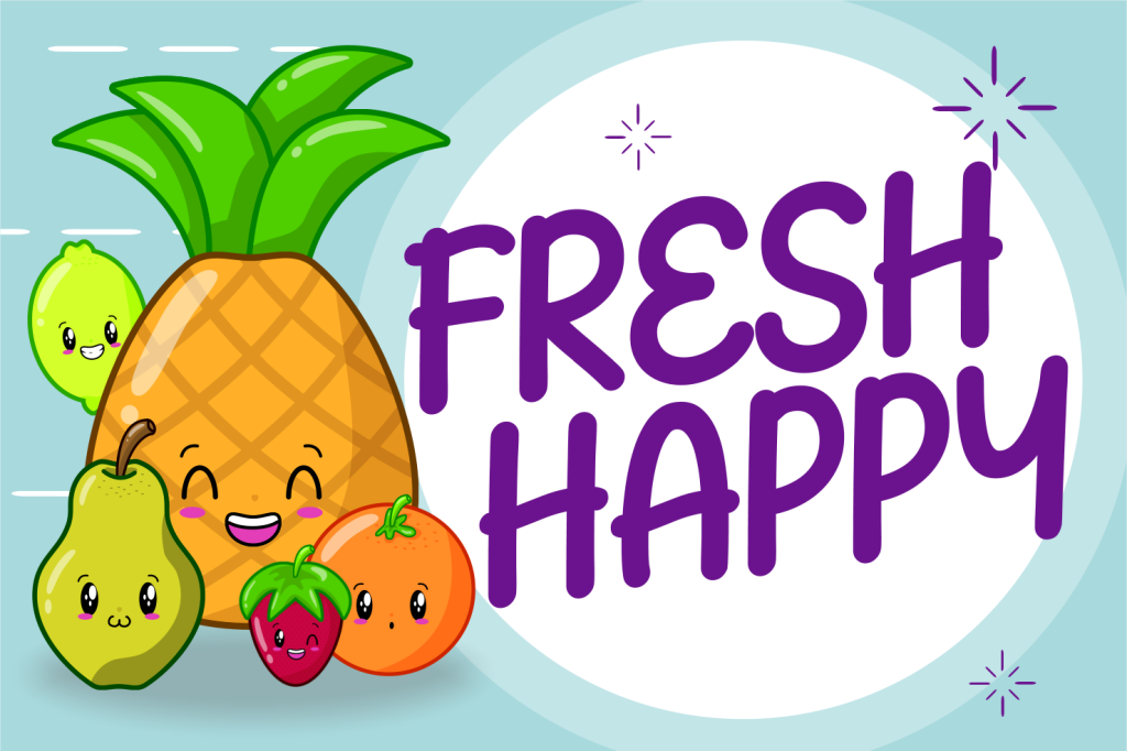 Fresh Happy illustration 2