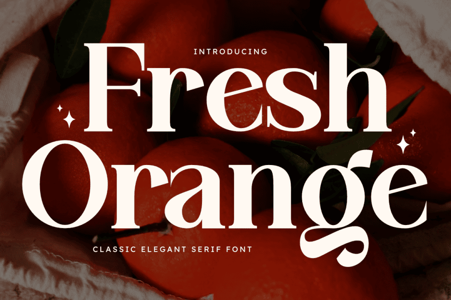 Fresh Orange Font · 1001 Fonts