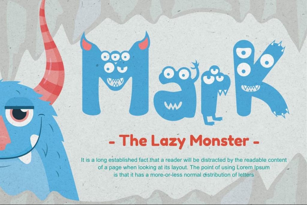 Friendly Monster illustration 5