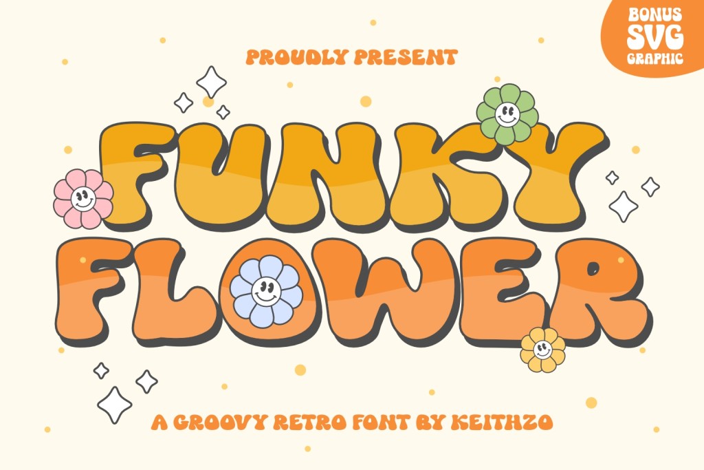 Funky Flower illustration 2