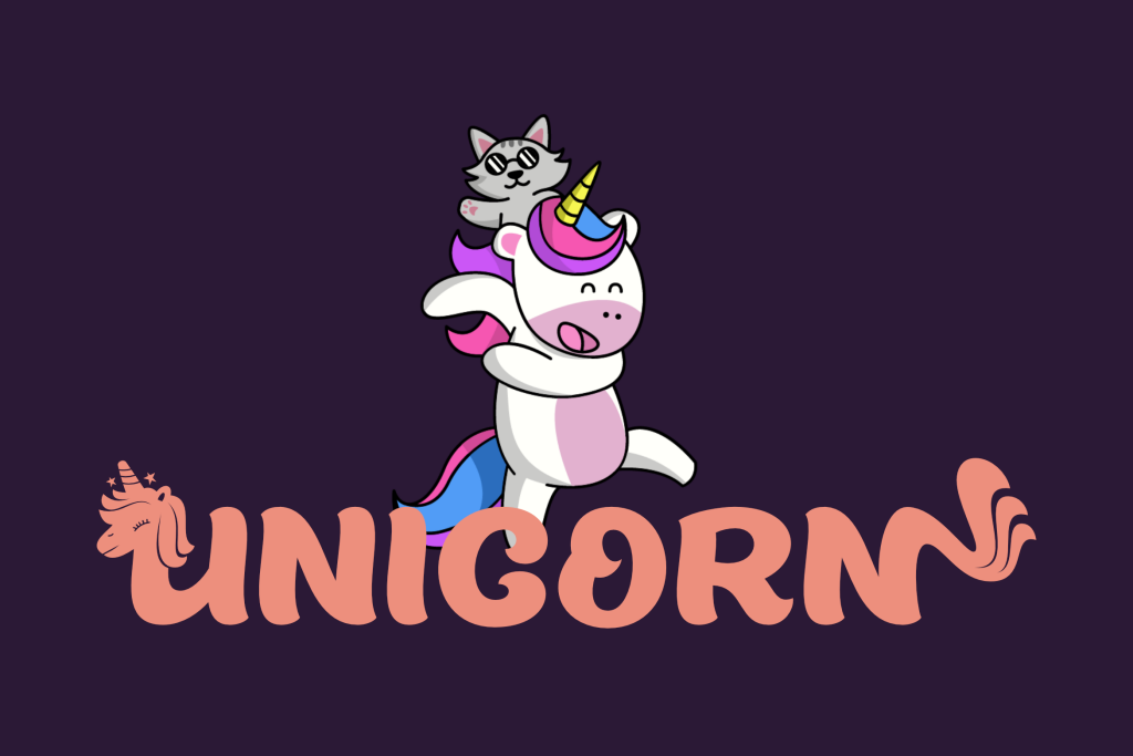 Funky Unicorn illustration 4