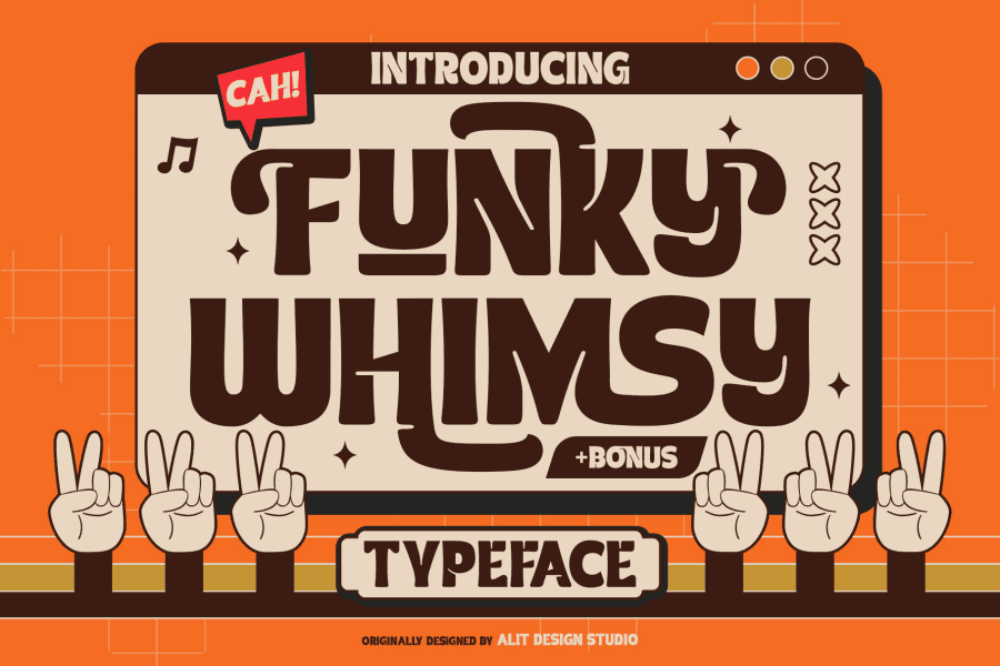 Fun Whimsy Font Funky Whimsy Font · 1001 Fonts