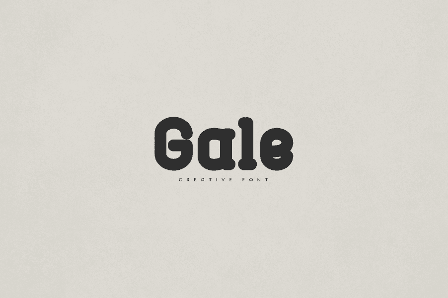 Gale Font · 1001 Fonts