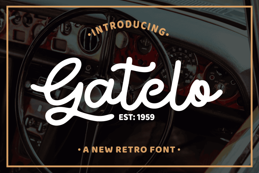 3 Free Cursive, Garage, Retro Fonts · 1001 Fonts