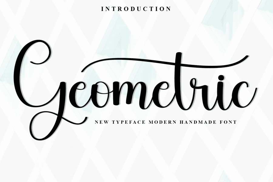Geometeric Fonts Geometric Font · 1001 Fonts