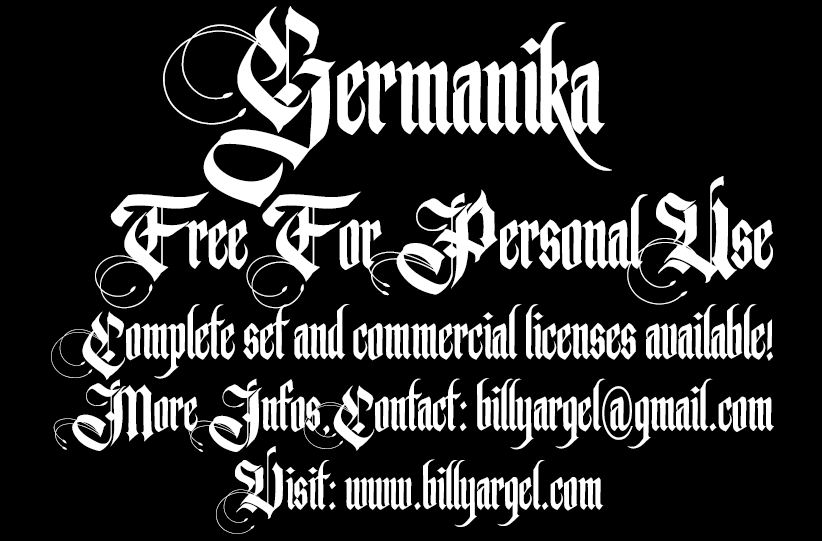 Germanika Personal Use illustration 1