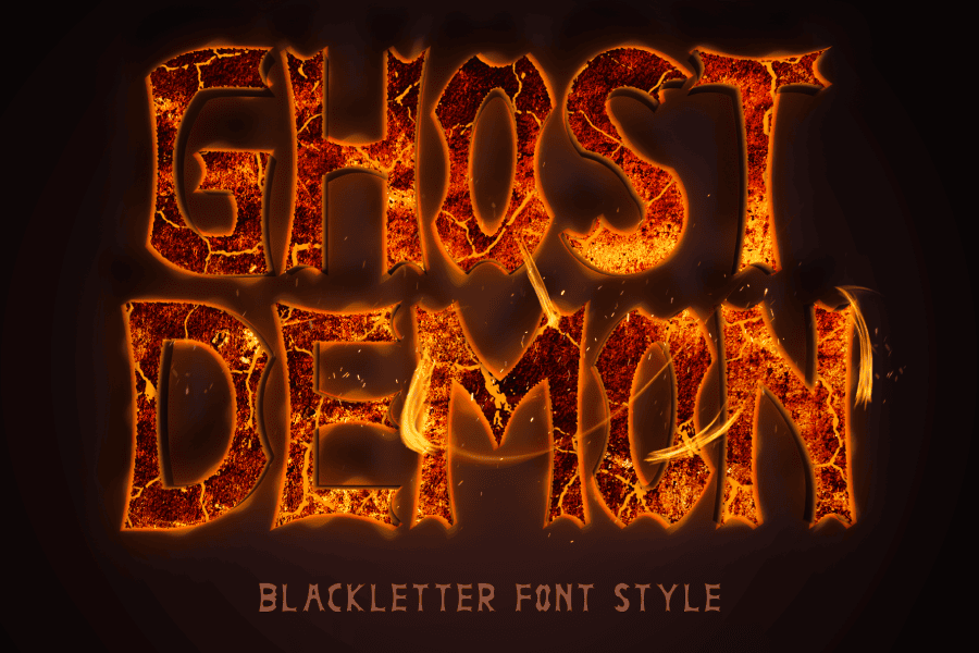 Ghost Demon Font · 1001 Fonts