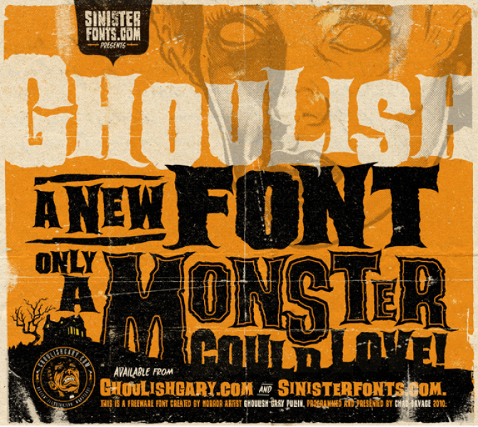 30+ Free Ghostly Fonts · 1001 Fonts