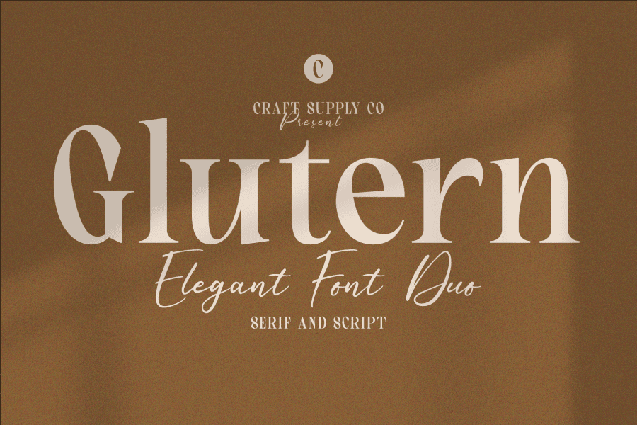 Glutern Free Font · 1001 Fonts