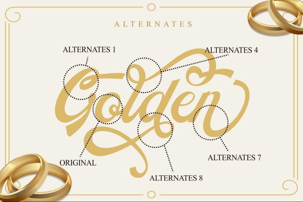 Golden Jewelry illustration 12