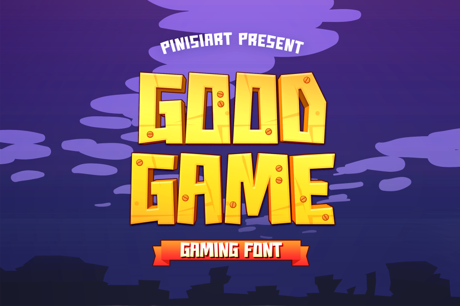 Good-Game Font · 1001 Fonts
