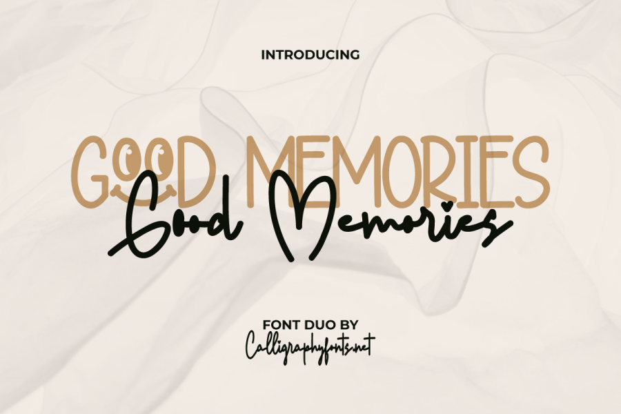 Good Memories Demo Font Family · 1001 Fonts