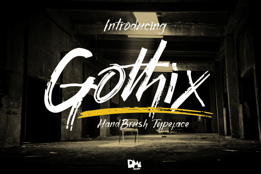Gothix Font · 1001 Fonts