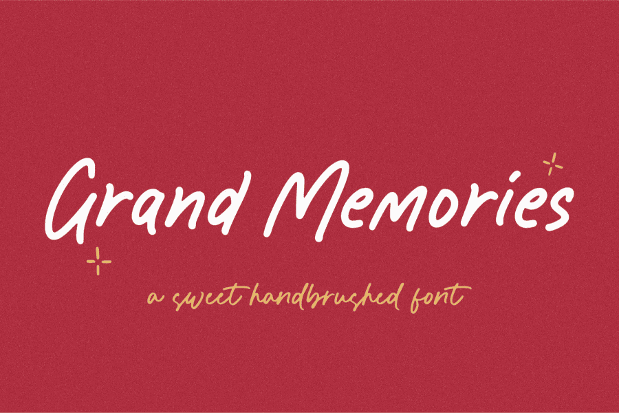 Grand Memories Font · 1001 Fonts