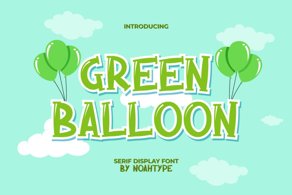 Green Balloon Demo illustration 2