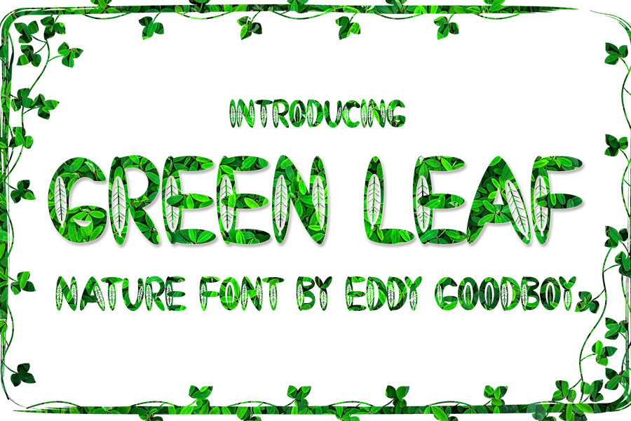 Green Leaf illustration 4